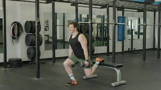 Dumbbell Bulgarian Split Squat Full Tutorial  Single Leg Exercise for QUADS [upl. by Wilber843]