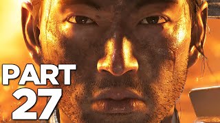 GHOST OF TSUSHIMA Walkthrough Gameplay Part 27  SPIRIT OF YARIKAWA BOSS PS4 PRO [upl. by Magulac]