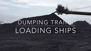 Dumping Trains amp Loading Ships [upl. by Eilojne]