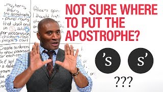 S’ or ‘S Where do I put the apostrophe [upl. by Neeloc]