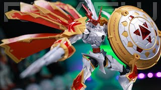 Figure Rise Amplified Dukemon  Gallantmon  DIGIMON TAMERS [upl. by Oetomit]