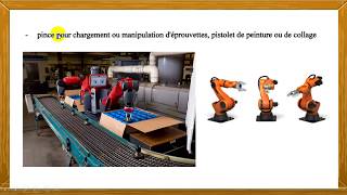 Robots industriels  Manipulateur robotique [upl. by Eiralih]