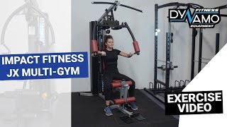 Home Gym JX Exercise Demo  Dynamo Fitness Equipment [upl. by Hatnamas]