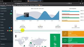 How to Create Admin Dashboard and Panel in PHP [upl. by Rossner974]