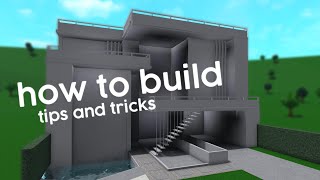 How to Build a House in Bloxburg [upl. by Sammy]