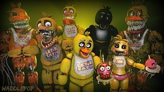 All Chicas Sing The FNAF Song [upl. by Gurtner]