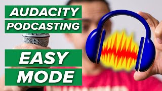 How to Record and Edit a Podcast in Audacity Complete Tutorial [upl. by Korwin604]