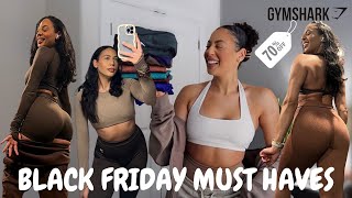 HUGE GYMSHARK BLACK FIRDAY SALE MUST HAVES HAUL 2023 ♡ 70 OFF EVERYTHING SHAWTY [upl. by Delle313]