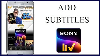 How to Enable Subtitles on Sony Liv App [upl. by Eevets]