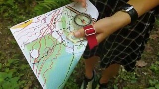 Orienteering Using a Thumb Compass [upl. by Kauffman]