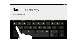 Qt Virtual Keyboard [upl. by Fabrianne]