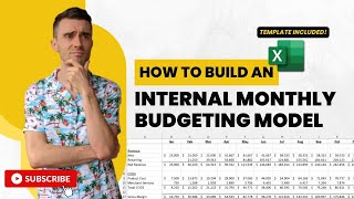 Monthly Budgeting amp Forecasting Model Template Included [upl. by Mowbray722]