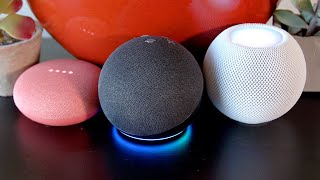 Apples HomePod Mini takes on the best of the smallest from Amazon and Google [upl. by Mozza]