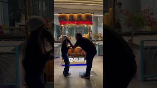 Turkish Ice Cream Dance  Dubai Marina dance roadto90subs [upl. by Niltiac508]