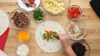 MakeAhead Frozen Breakfast Burritos [upl. by Inaniel]