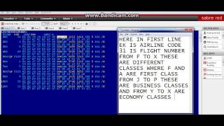 SABRE TRAINING COMPLETE SABRE BASIC TRAINING PART 1 [upl. by Pitt483]