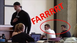 EPIC WET Fart Prank in the LIBRARY  Sharter Saturdays S1•Ep 1 [upl. by Ddahc]