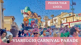 CARNIVAL FUN  VIAREGGIO PARADE  HIGHLIGHTS 2024 [upl. by Jordanson358]